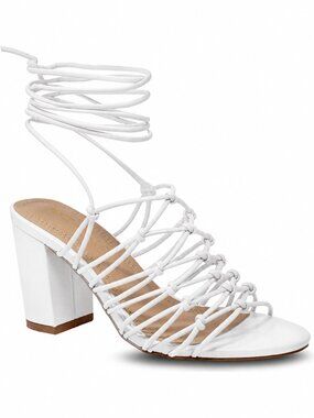 Nami Caged Ankle Wrap Sandal